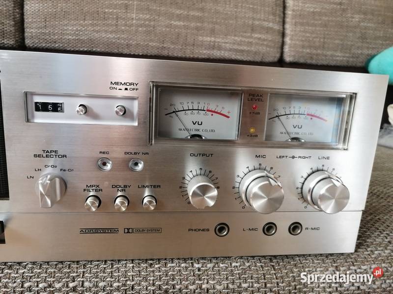 Magnetofon Deck AKAI GXC709D Poddębice