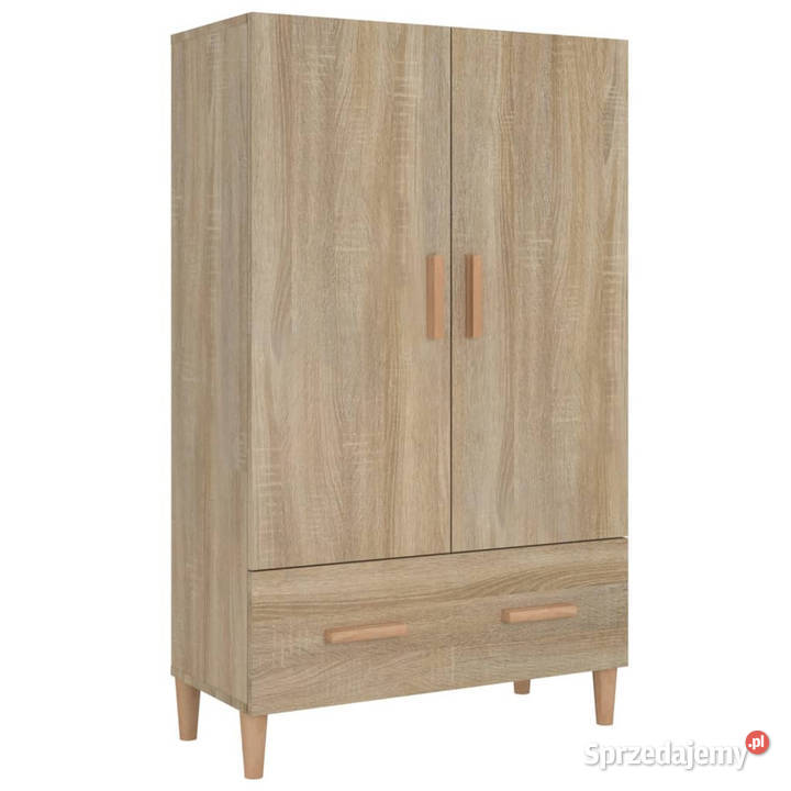 Wysoka szafka dąb sonoma 70x31x115 materiał Warszawa