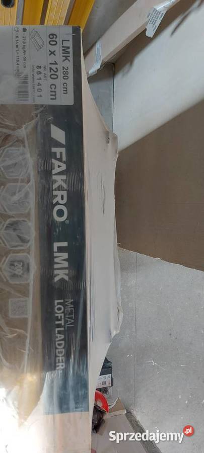 Schody strychowe składane 60x120 Fakro Pozostałe Będzin