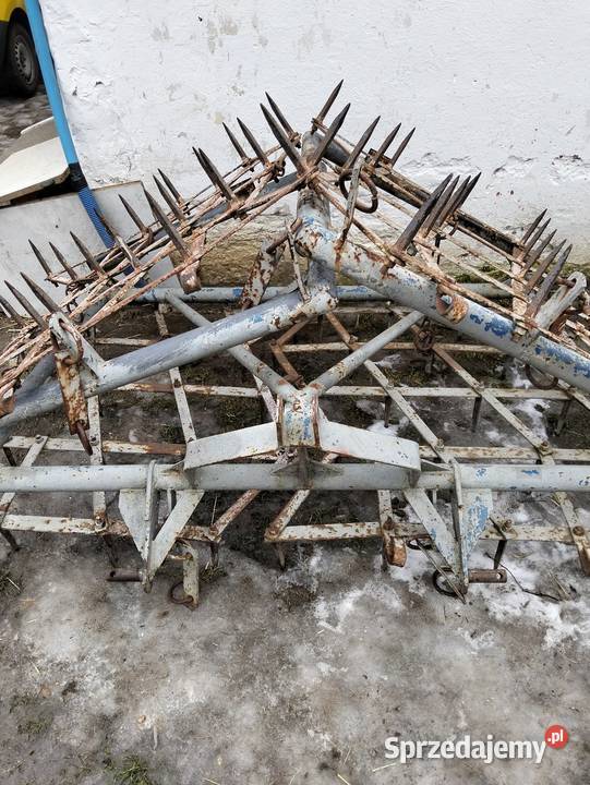 Sprzedam brony 4 ciężkie składane Solidna rama Brony Huta Koszary