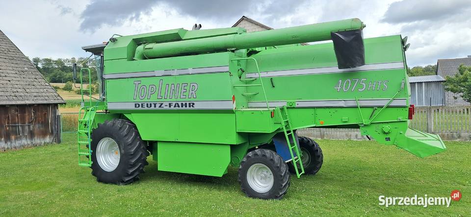 Kombajn DeutzFahr TopLiner 4075 hts Fendt John Charsznica sprzedam
