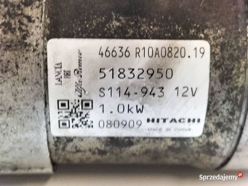 ROZRUSZNIK 51832950 14 Alfa Romeo Mito I 2008 Części samochodowe
