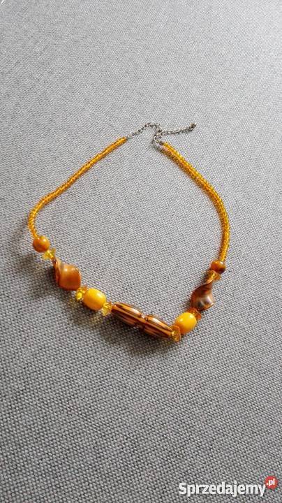 ŚLICZNY POMARAŃCZOWY NASZYJNIK