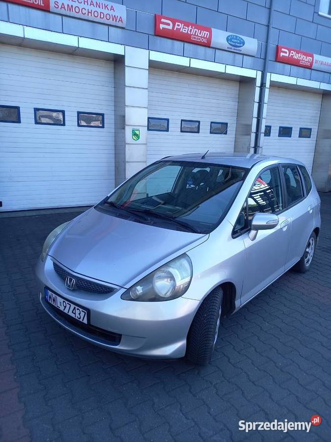 Honda Jazz 14 2006r isofix mazowieckie Wołomin
