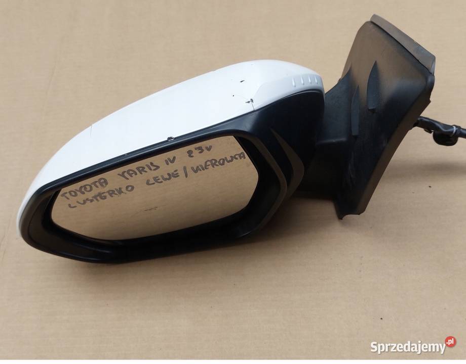 Toyota Yaris 23r LUSTERKO ZEWNETRZNE LEWE PRZOD sprzedam