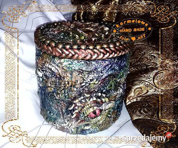 Pudełko do przechowywania handmade Warszawa sprzedam