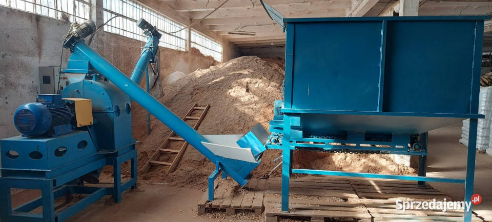 Linia do produkcji PELETU 15 t h z możliwością Leśnictwo lubuskie