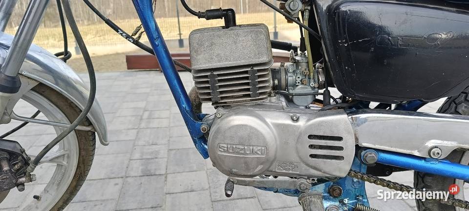 Suzuki GT80 zabytek łańcuch Pobiedziska