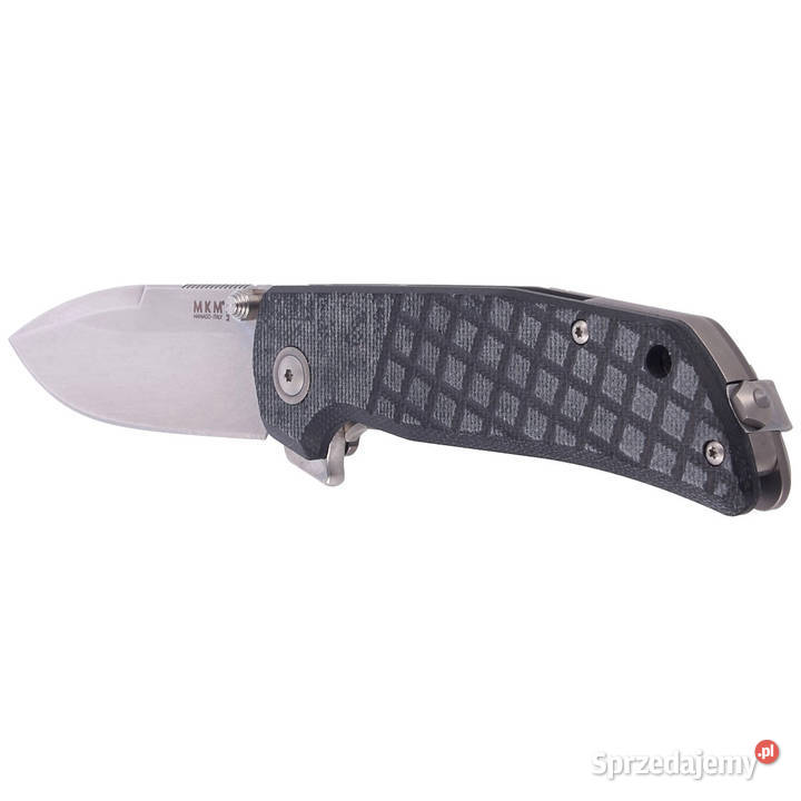 Nóż składany MKM Maximo Black Micarta Stone