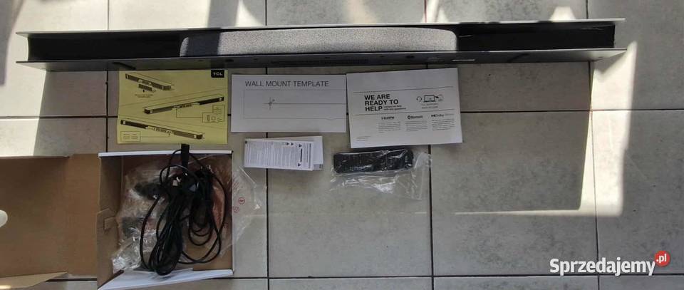 SOUNDBAR TCL RAYDANZ TS9030 31 KOMPLET Pozostałe Łódź sprzedam