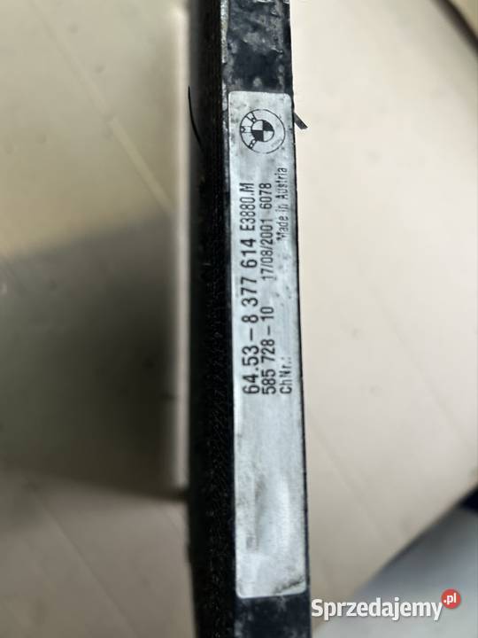 Chłodnica klimatyzacji BMW e46 18 benzyna Pozostałe kujawsko-pomorskie