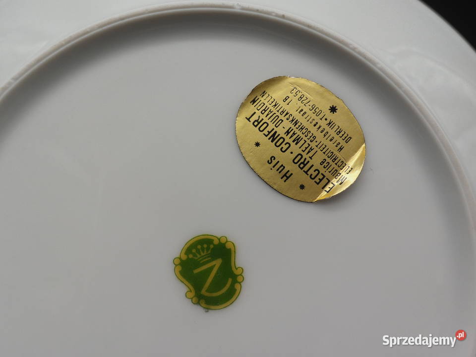 Porcelanowy talerz kolekcjonerski z motywem Raszków sprzedam