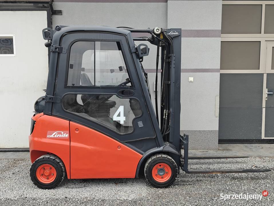 Wózek widłowy Linde H14 Lpg 14T Triplex 46m świętokrzyskie Sandomierz