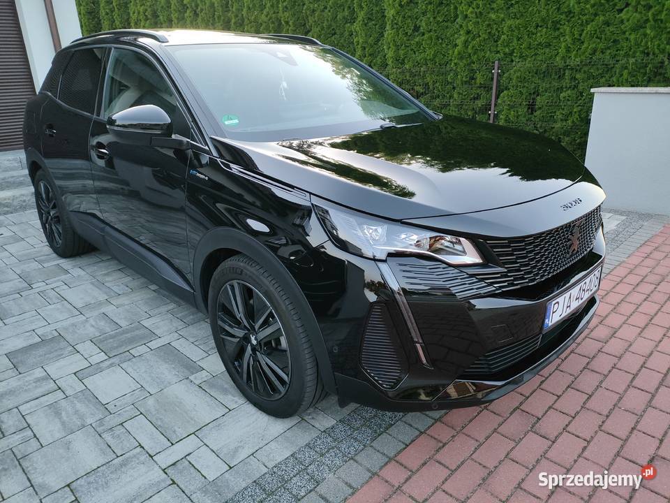 Peugeot 3008 hybryd plagin 300 full benzyna+CNG Jarocin sprzedam