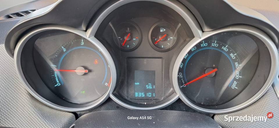 Chevrolet cruze 20d 163 2011 niebieski Cruze Rutki-Kossaki sprzedam
