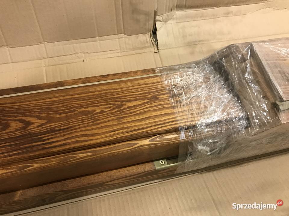 Drzwi drewniane z ościeżnicą regulowaną 80 lewe Drewno Dom i Ogród