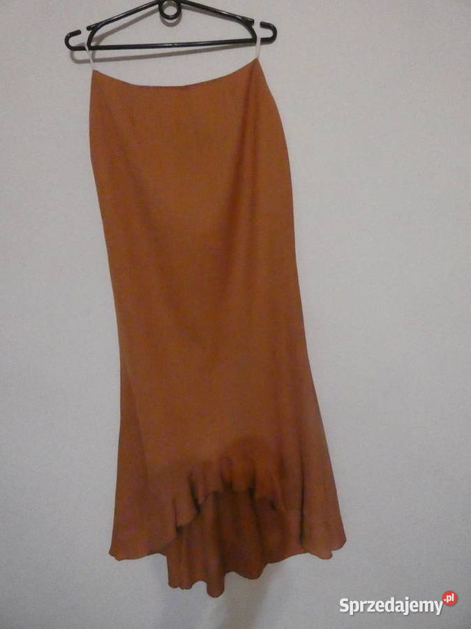 Długa spódnica z małą falbanką Rozmiar 38(M) Spódnice i sukienki lubelskie Krasnystaw