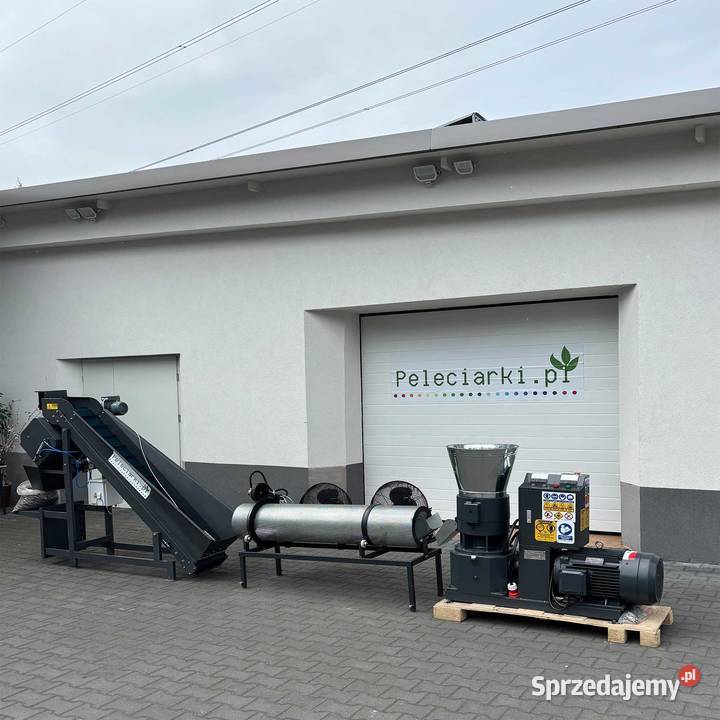 LINIA PRODUKCYJNA 800h KARMA PASZA BRYKIET z Kamień Pomorski