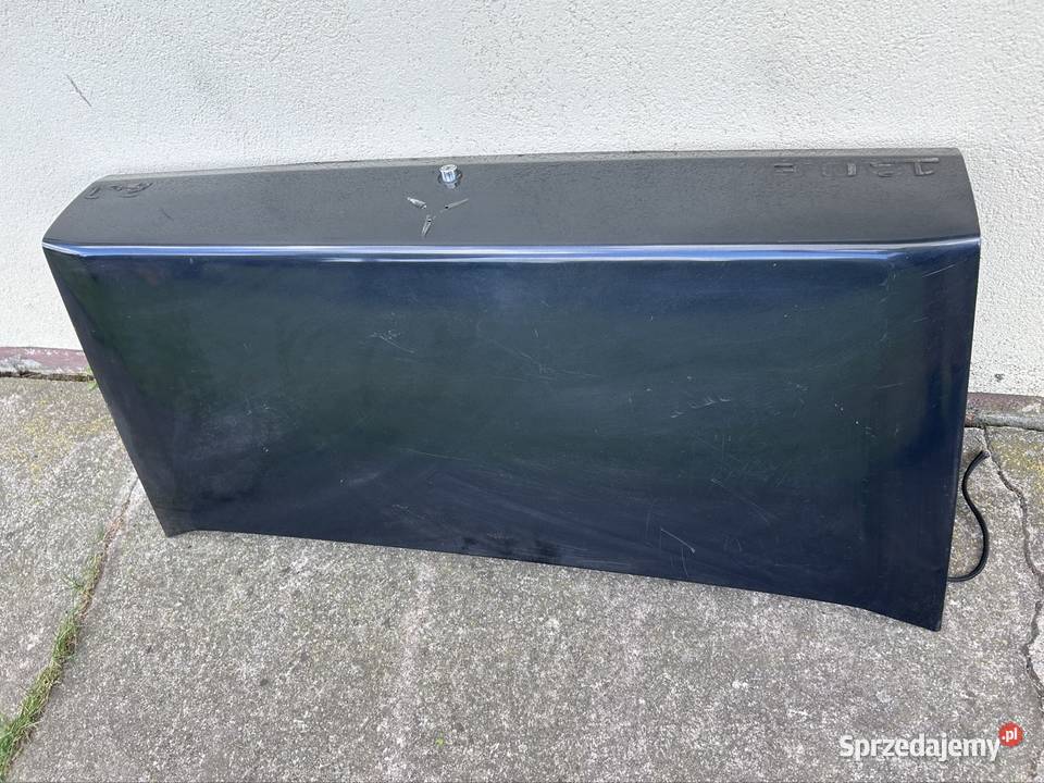 Klapa mercedes w201 190e sedan czarna pomorskie Chojnice