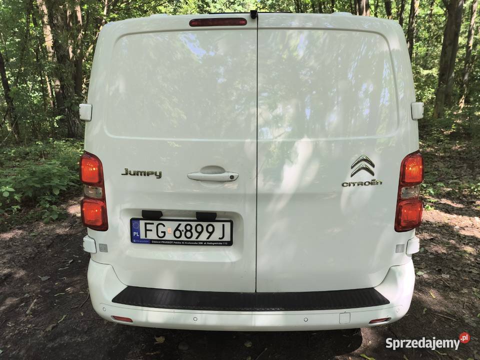 Citroen Jumpy 20 BlueHDI 2018 Faktura 122KM Gorzów Wielkopolski sprzedam