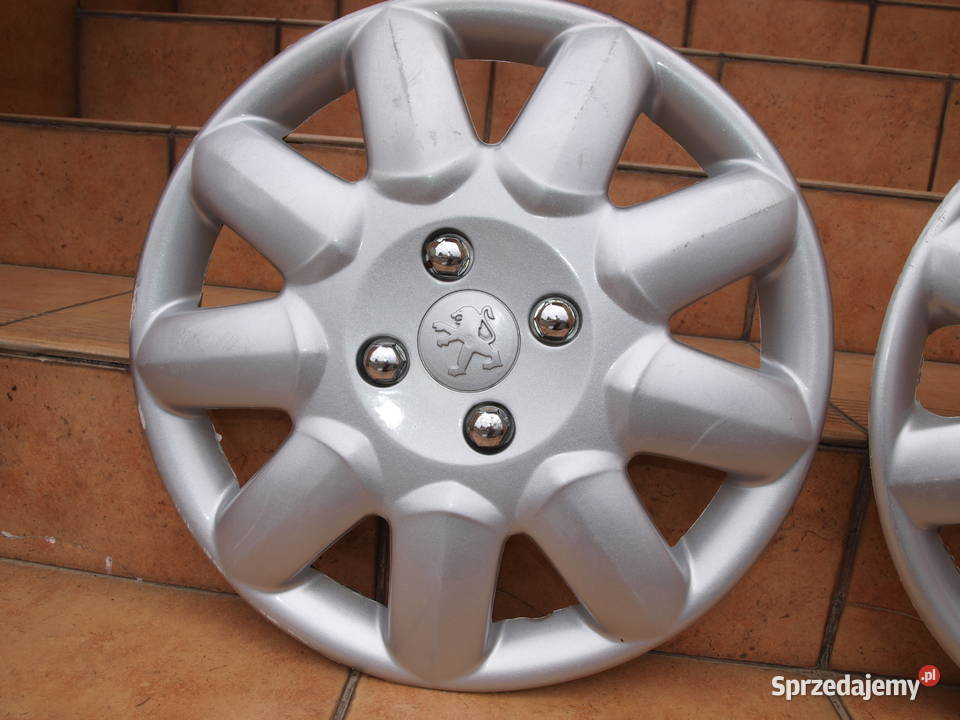 Pełgeot kołpaki 15 oryginalne komplet 4 sztuki wielkopolskie sprzedam