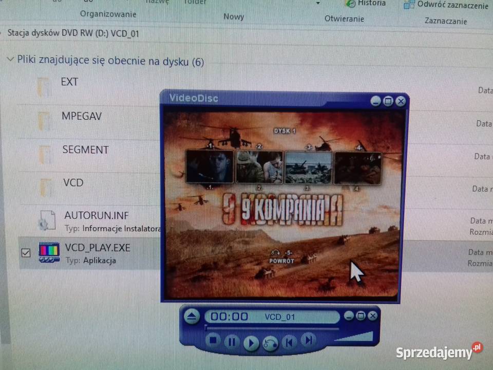 Film VCD 9 kompania w oryginalnym opakowaniu 2 kujawsko-pomorskie Bydgoszcz