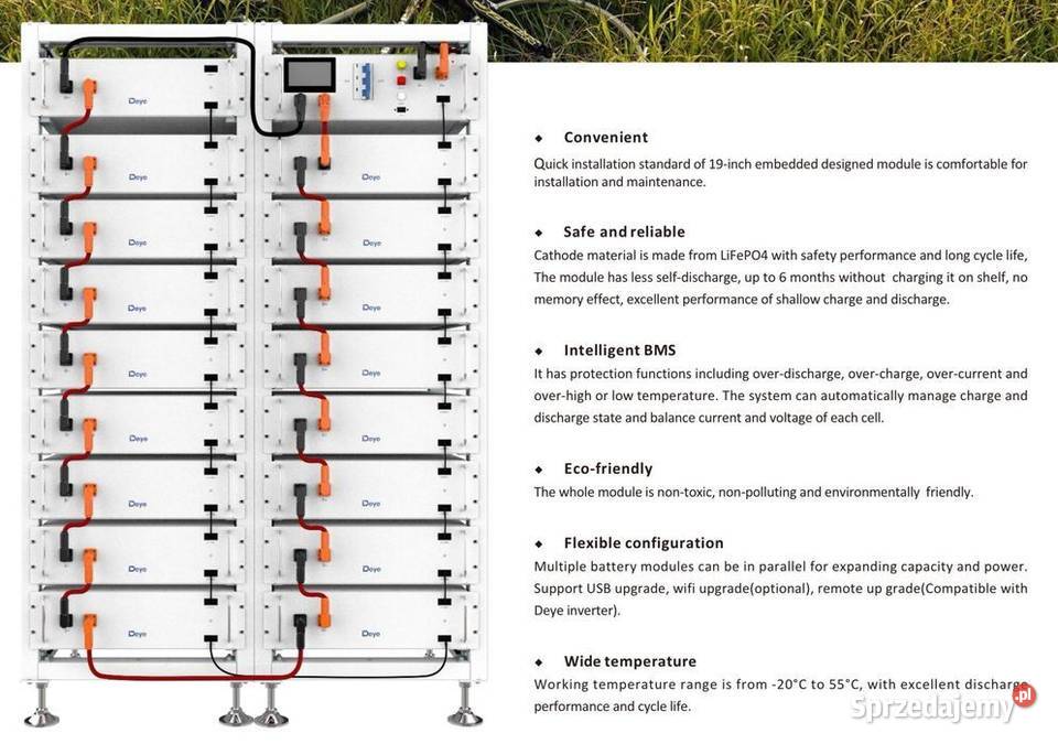 Magazyn energii Deye BOSG PRO 512 kWh