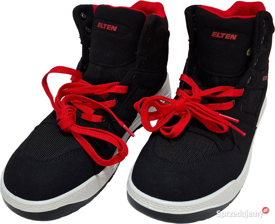 Buty robocze przemysłowe Elten Lakers black Mid Pozostałe Czeladź