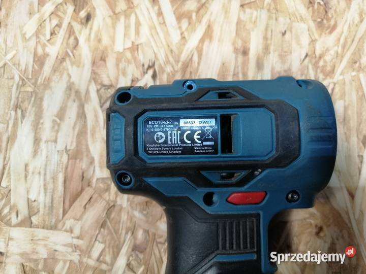 WIERTARKOWKRĘTARKA ERBAUER ECD18Li2 obudowa Wyrzeka sprzedam