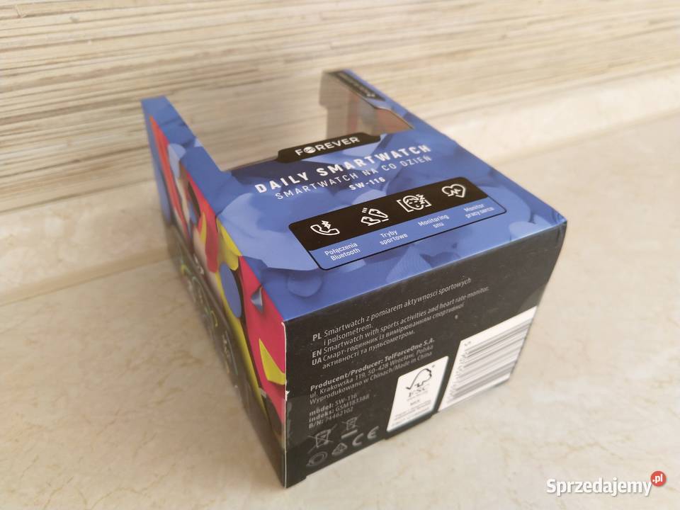 OKAZJA Smartwatch elektroniczny zegarek dotykowy Zabrze