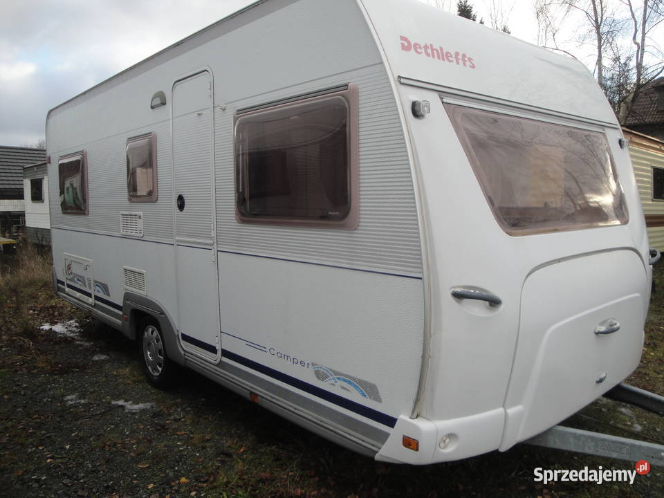 Przyczepa Dethleffs 500 namiot wc Dethleffs Kempingowe Kąpino
