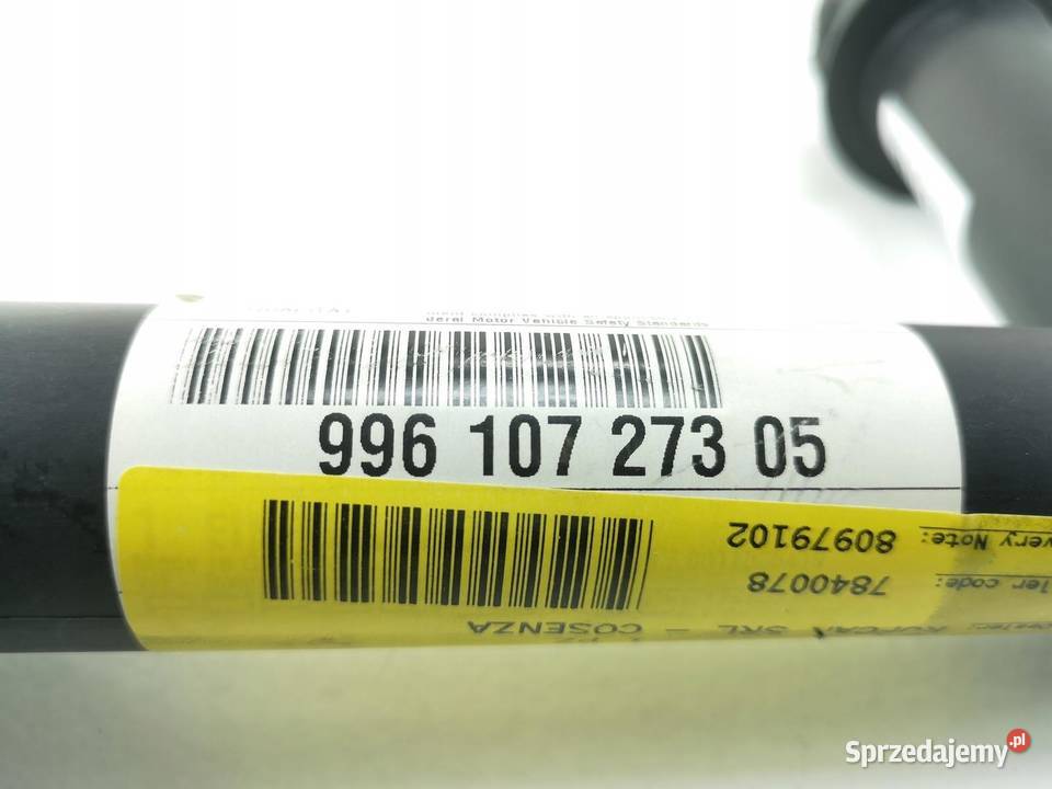 KOLANKO WLEWU OLEJU PORSCHE BOXSTER 0508