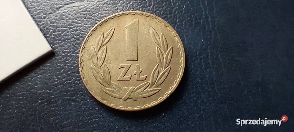 Stare monety 1 złoty 1949 MN PRL Polska 2 Lesko