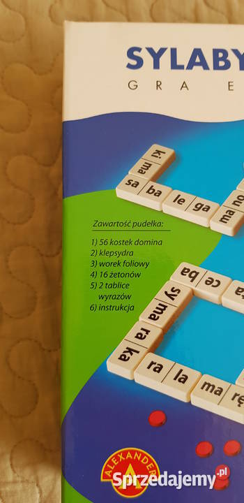 Alexander Sowa Mądra Głowa Sylaby w dominie gra