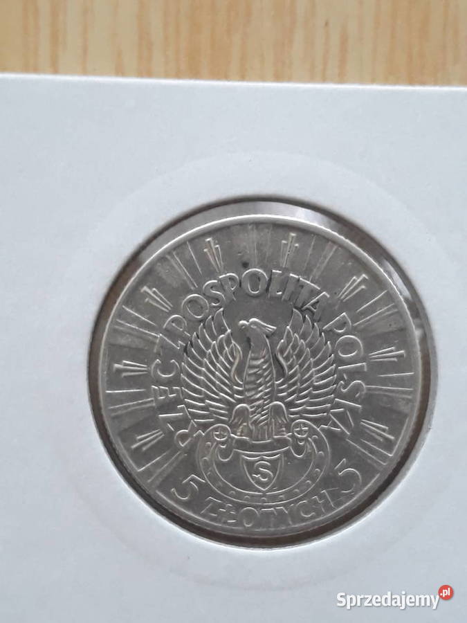 5 J Piłsudski 1934 r 7 Orzeł Legionów Piękne wielkopolskie Konin