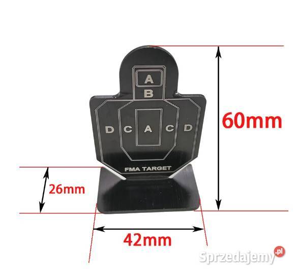 TARCZE STRZELECKIE KULOCHWYT Aluminium 4 Trening Nowy Sącz