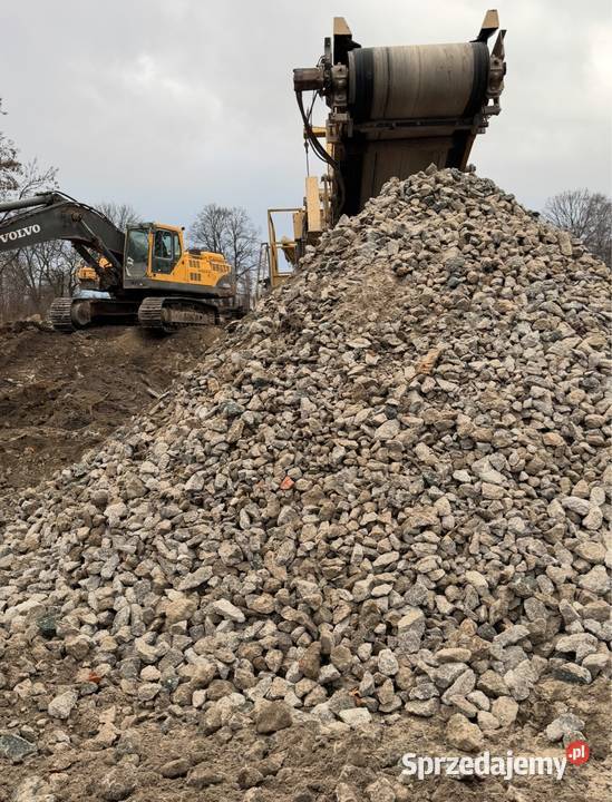 Kruszywo betonowe z domieszką cegły frakcja 063 śląskie Bytom