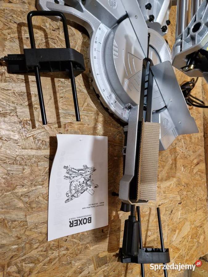 Precyzyjna piła ukośna z laserem i posuwem 255 wielkopolskie Głogowa sprzedam