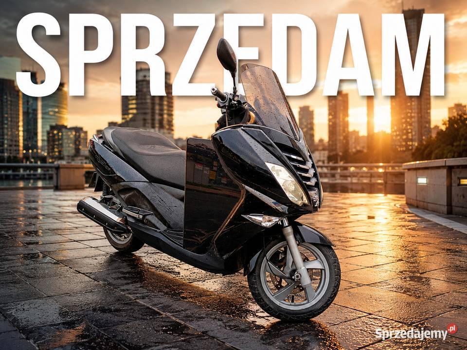Skuter Peugeot Citystar 125 wtrysk czarny zachodniopomorskie Szczecin