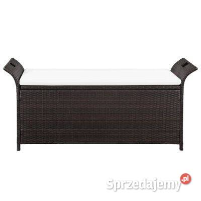 vidaXL Ławka do przechowywania z poduszką 138 Warszawa sprzedam