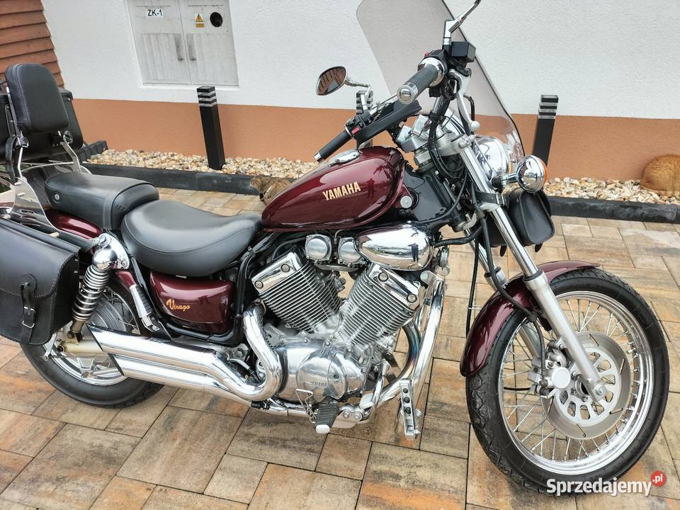 Yamaha Virago 535 STAN PERFEKCYJNY zarejestrowany w Polsce dolnośląskie Zgorzelec