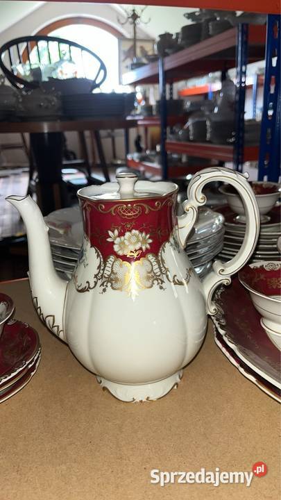 Dzbanek Tettau Zielona syg 1794 Kgl Priv Tettau Gdańsk