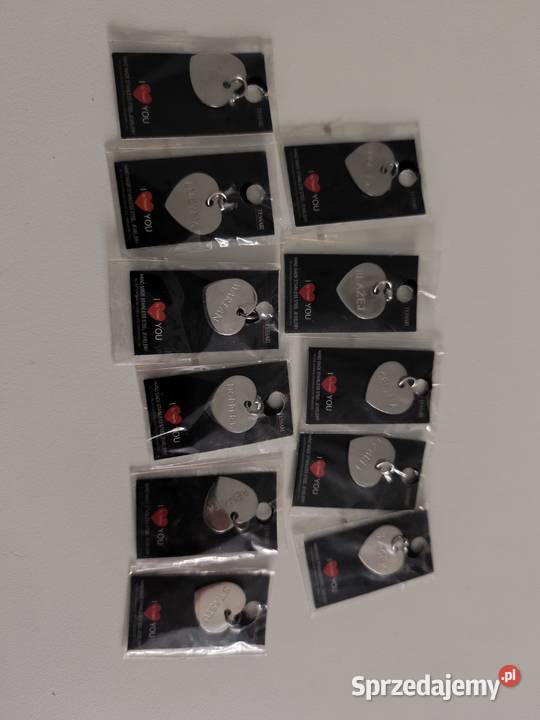 WisiorekBrelok serce z imieniem Roskosz