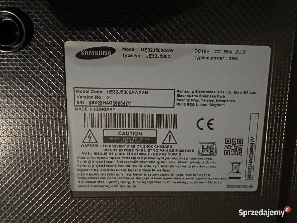 Samsung UE32J5000AW