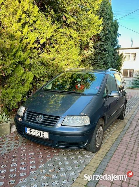 Volkswagen Sharan VW Sharan 2009 19 TDI 7 osób wielkopolskie Osiek nad Notecią