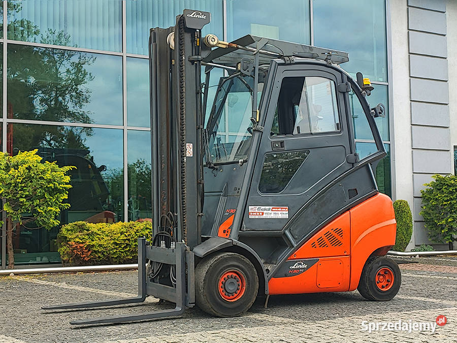 Wózek widłowy Linde H30T02 duplex 435 m LPG 3 t Kęty sprzedam