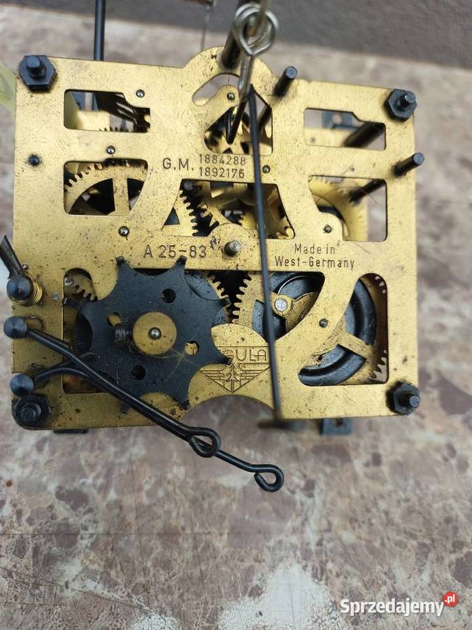 M201 Mechanizm starego zegara Hubert kukułki Tczew