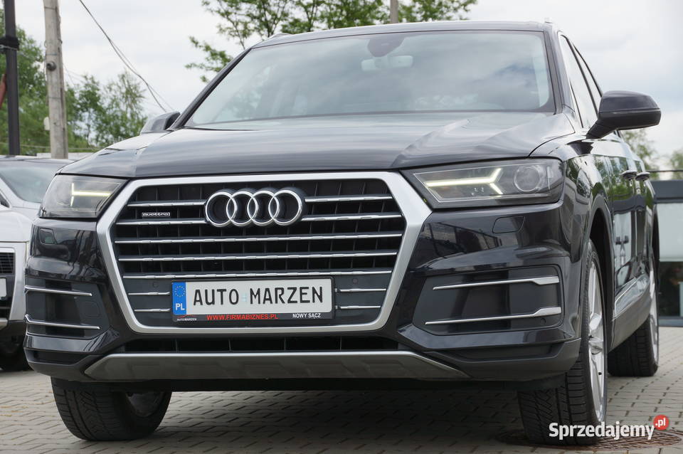 Audi Q7 30 TDI 2018 4x4 7osób Virtual Navi podgrzewane fotele Nowy Sącz