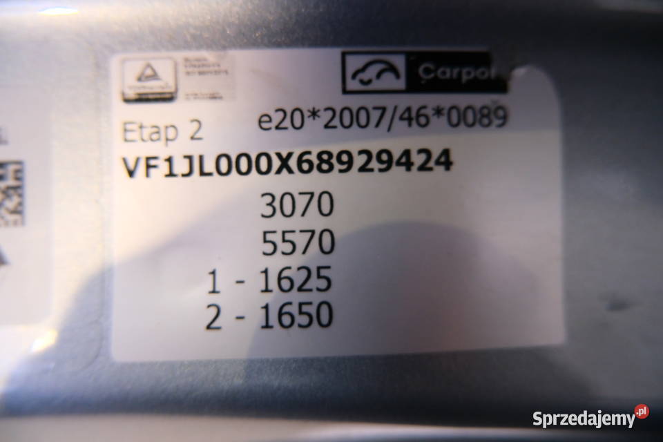 RENAULT TRAFIC 2022 199700 ccm 150 manualna