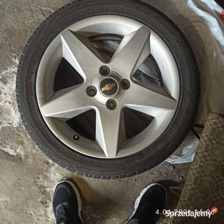 Felgi aluminiowe 4x1143 chevrolet 17 Wrocław